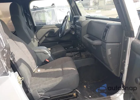 2003 Jeep Wrangler X from USA, damaged, VIN 1J4FA39S73P313128